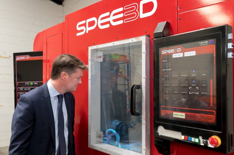SPEE3D steht an der Spitze der Innovation - The Hon Ben Carroll MP