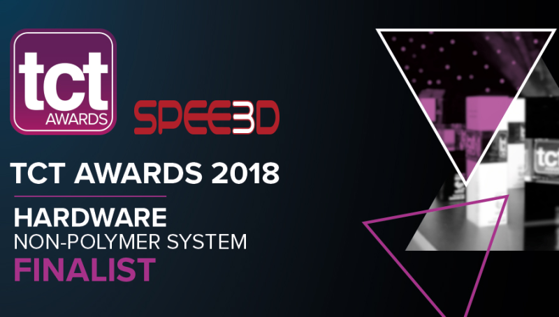 Spee3d Nominated For The Tct Hardware Award