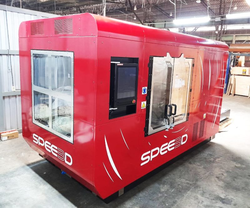 3d In Metall Foto Warpspee3d De Lado Y De Frente (diagonal) Spee3d 2