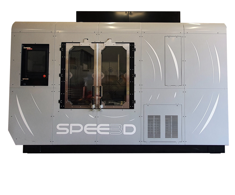 Marineblau Warpspee3d Ausschnitt Frontwide