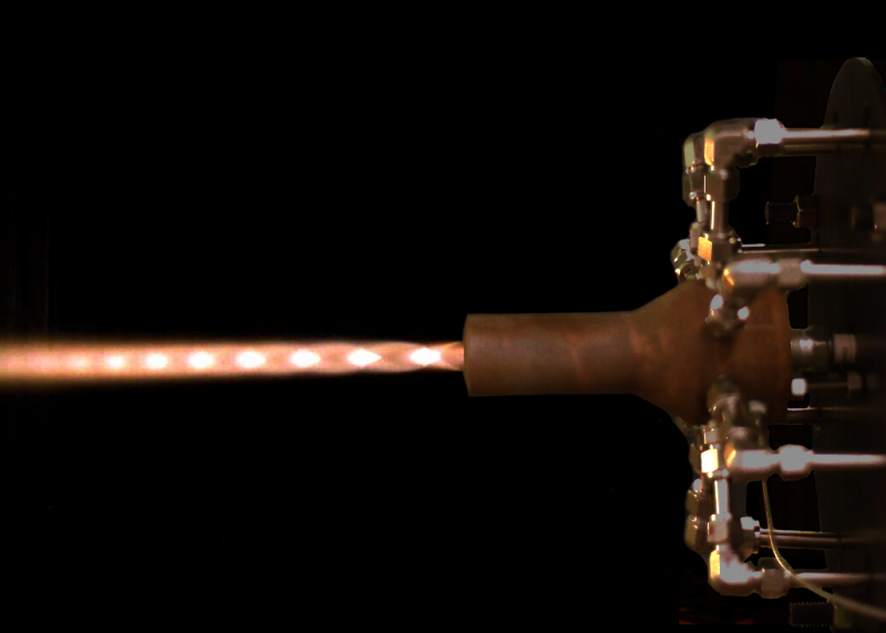 Space3d Raketentest 1 Hochgeschwindigkeitsfilm